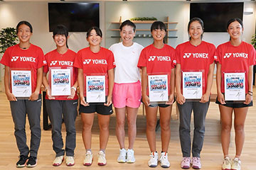 「リポビタン PRESENTS 伊達公子×YONEX PROJECT ～GO FOR THE GRAND SLAM～」 3期生卒業キャンプ開催レポート