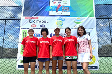 プロジェクト初の挑戦は、全員決勝進出という大きな成果【リポビタンPresents伊達公子×YONEX PROJECT ３期生海外遠征】