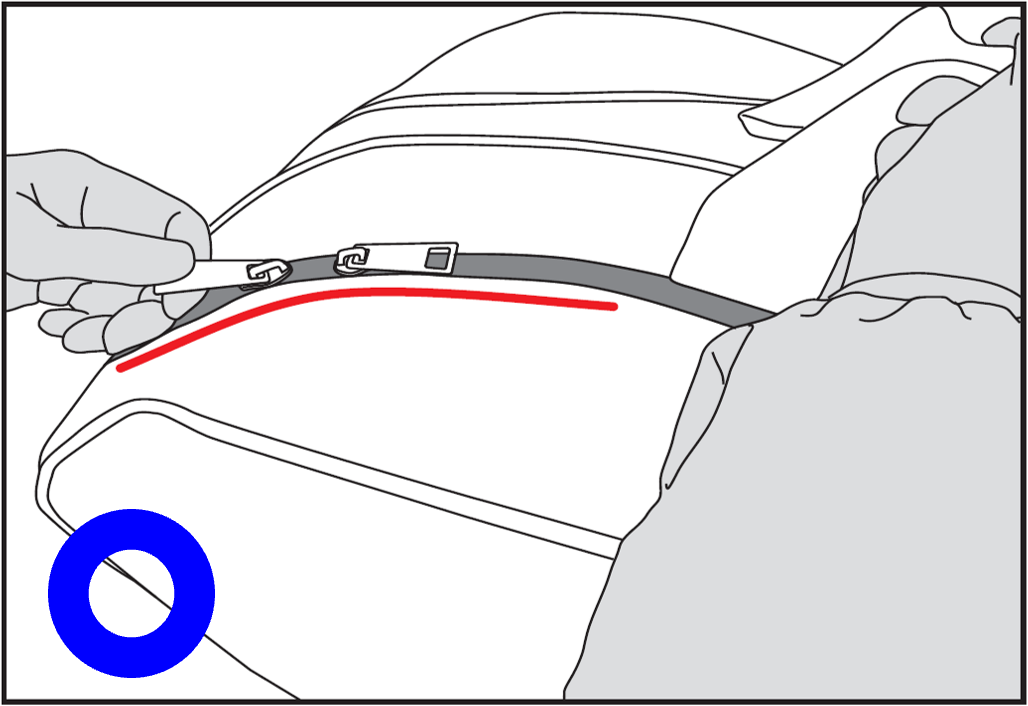 バッグ「ファスナー開閉推奨②」2-2