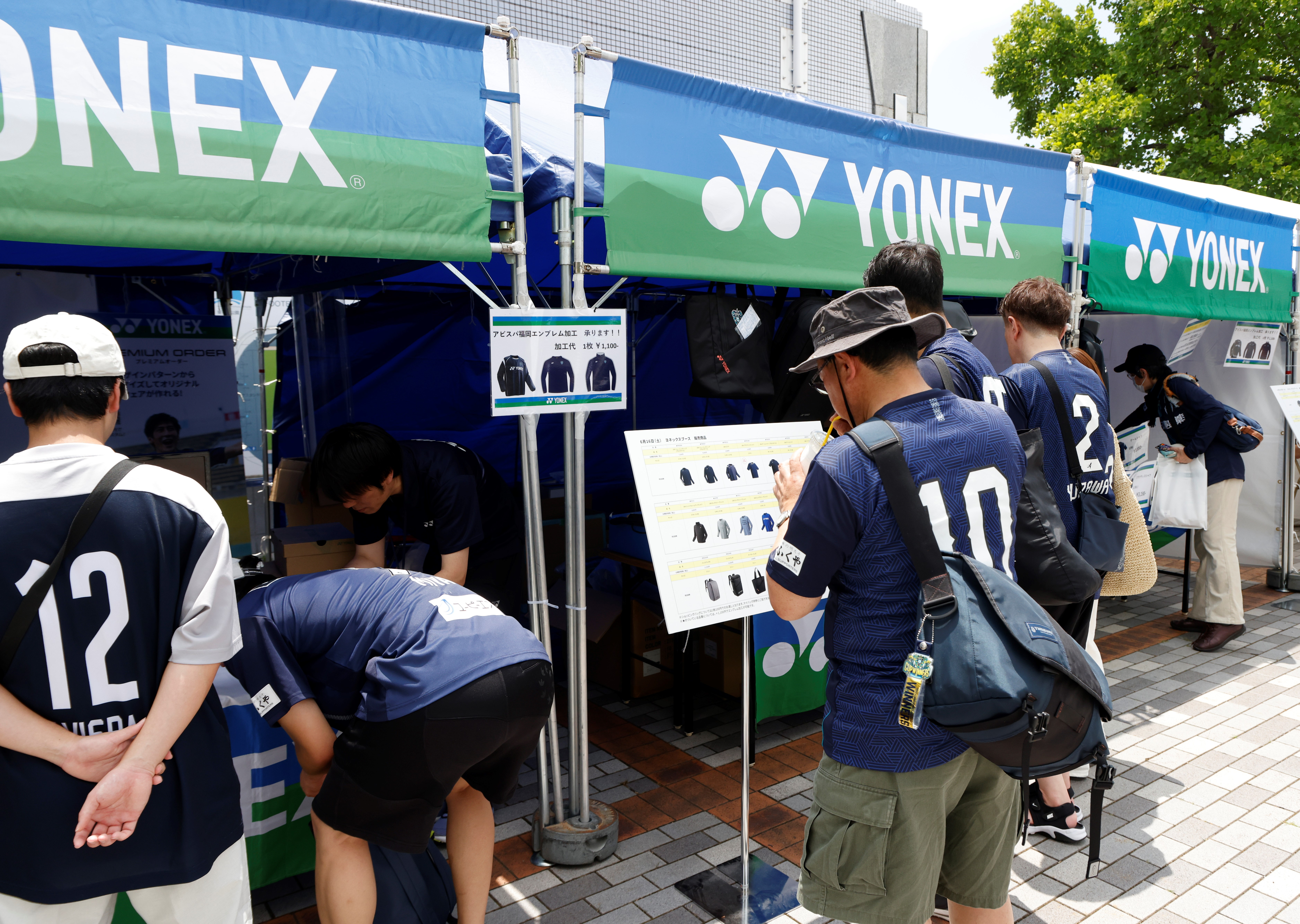 ヨネックスブース