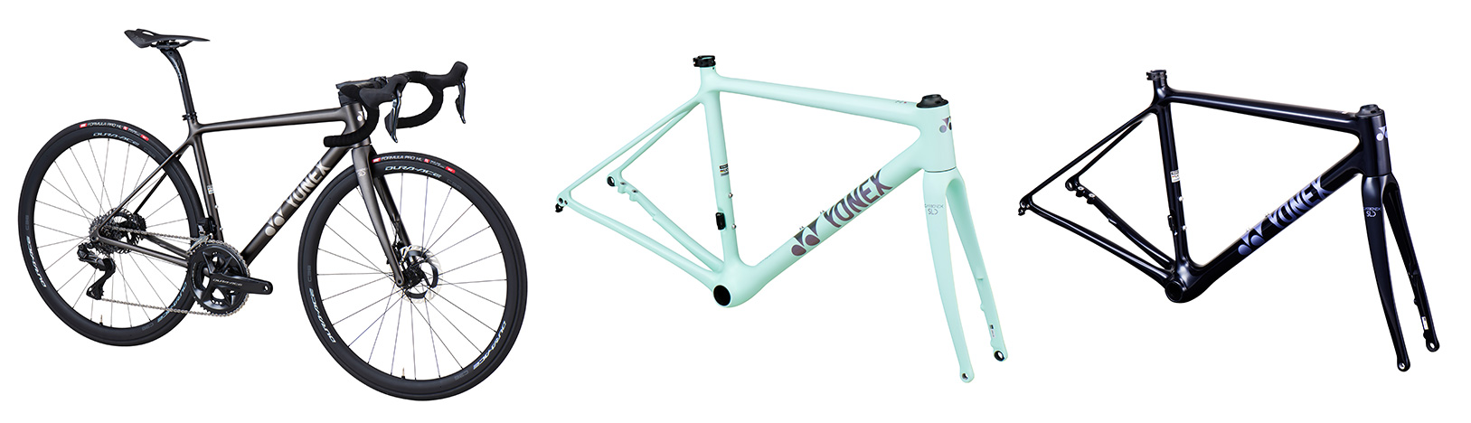 チタニウムシルバー、ペールグリーン、ミッドナイトネイビー