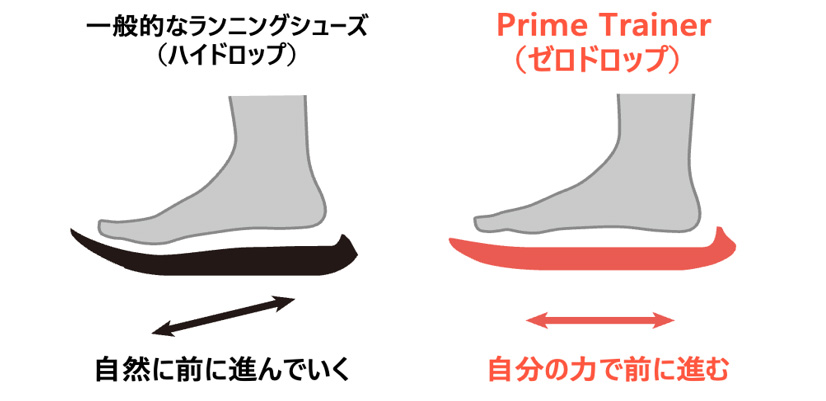 ゼロドロップ設計