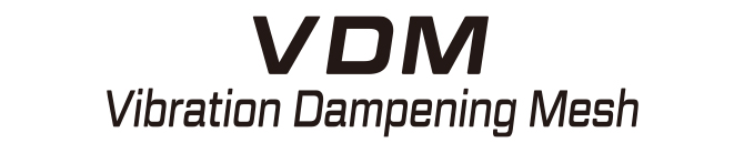 バイブレーションダンプニングメッシュロゴ